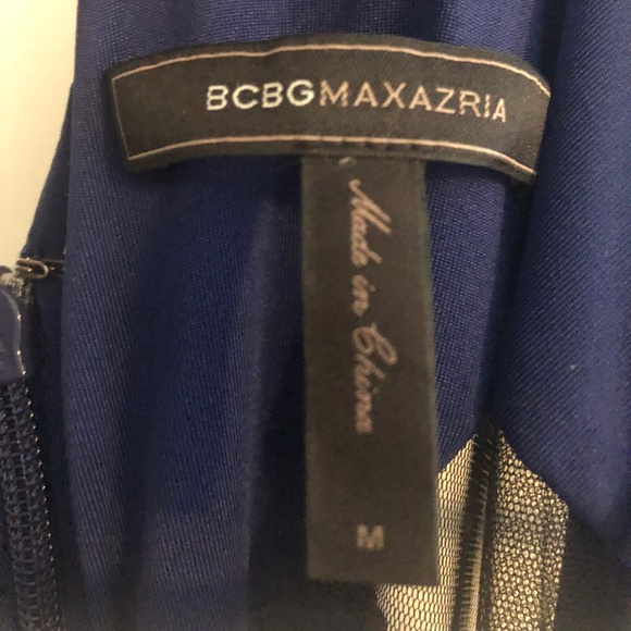 BCBG Navy Floor Length Dress - Picture 3 of 3